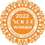 Logo: 2022 Readers' Choice Best Moving Company of Northern Colorado