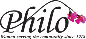 Logo: Philo - Women Serving the Community Since 1918